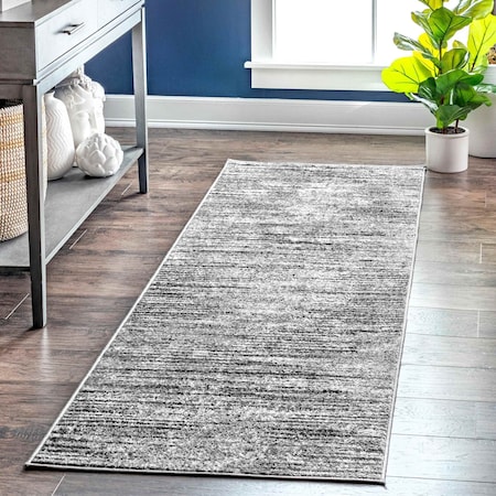 Nuloom Contemporary Faded Elsa Area Rug 2ft 6in x 12ft LPCT06A-26012